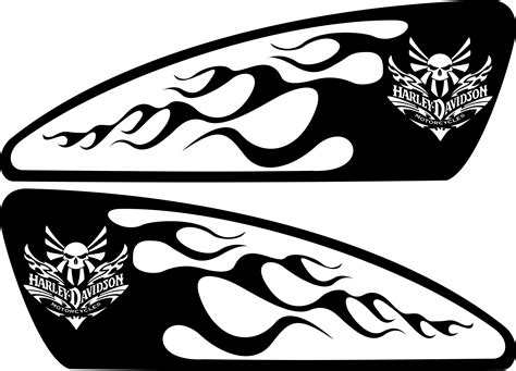 Free Harley Davidson Silhouette Decal, Download Free Harley Davidson Silhouette Decal png images ...