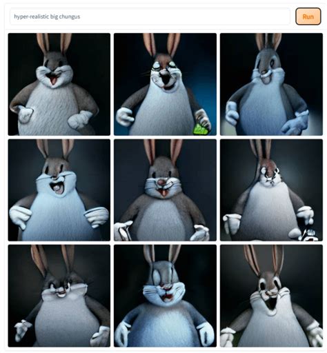 hyper-realistic big chungus : r/weirddalle