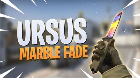 Knife Ursus Marble Fade (Factory New ) Skin Show Case - YouTube