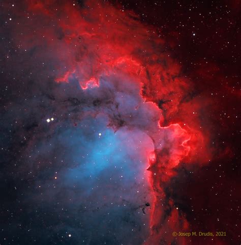 NGC 7380. The Wizard Nebula – Astrodrudis