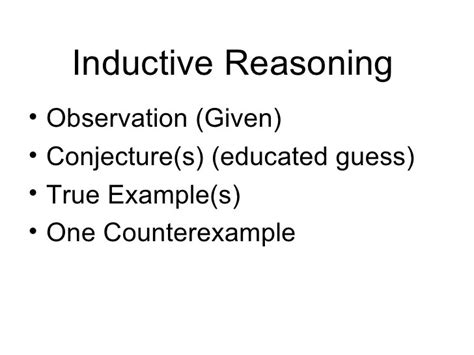 Understanding Inductive Reasoning: Definition And Examples - Proceffa