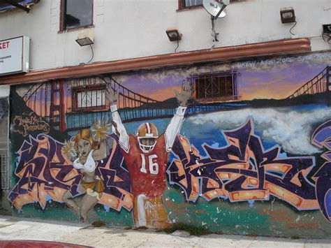 "Inner City ProBowlers" Skew Keb SanFrancisco 49ers Graffiti Art ...