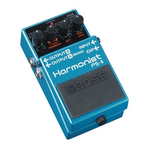 BOSS Guitar Effect Pedals - PS-6 Harmonist Pedal | Mass Street Music