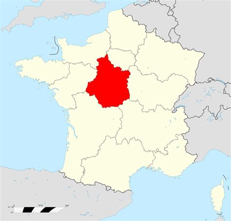 Carte du Centre-Val de Loire - Centre-Val de Loire carte des villes ...