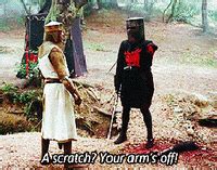 Monty Python Black Knight Gif