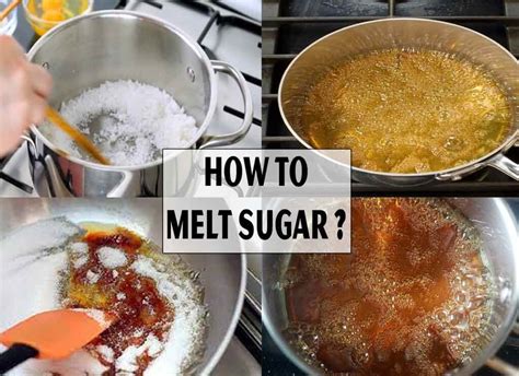 How To Melt Sugar : 5 Steps Easy | Ramblersf.com