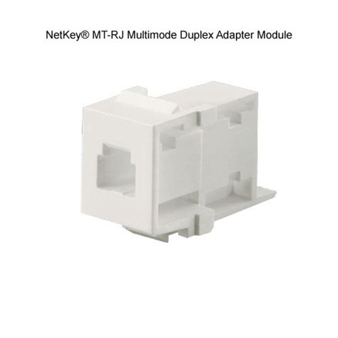 PANDUIT® NetKey® Fiber Adapter Module Inserts - Cableorganizer.com