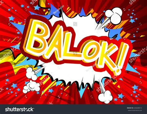 Balok Vector Illustrated Comic Book Style Stock Vector (Royalty Free ...