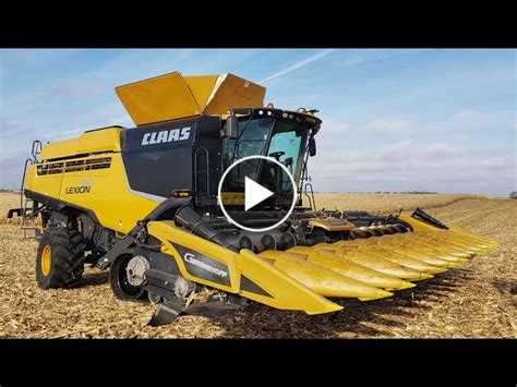 A New Claas Combine Harvesting!