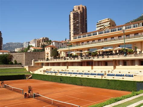 Monte Carlo Tennis courts | Monte carlo tennis, Indoor tennis, Tennis court