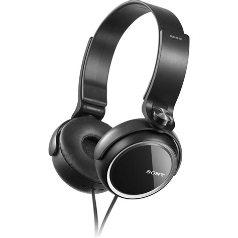 Sony MDR-XB250 Extra Bass Headphones (Black) MDRXB250/B B&H