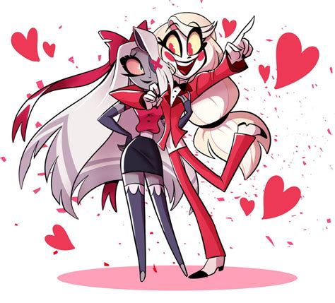 Vaggie and Charlie's new redesigns by Vivziepop by RosalieGrace1567 on ...