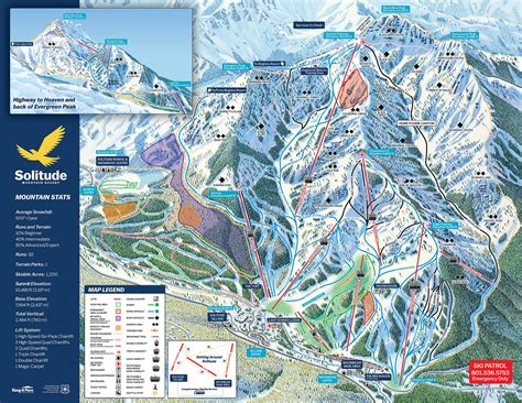 Solitude Mountain Resort - Map, Weather & Information - Ski Utah