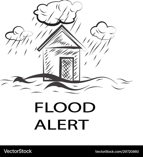 Flood Clipart Black And White