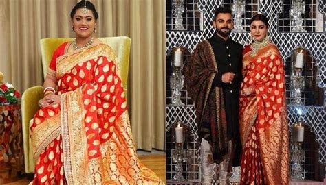 Anushka Sharma saree wedding | Dresses Images 2022