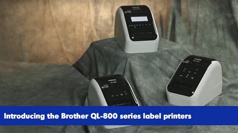 Intro to the Brother QL-800 series label printers - YouTube