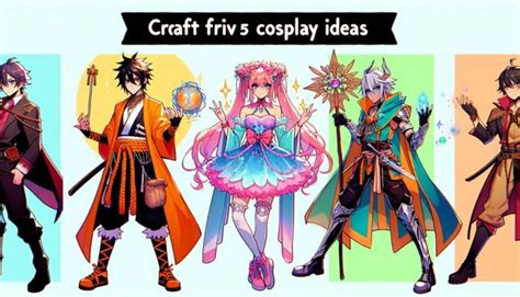 Top 5 Anime Character Cosplay Ideas - Star Struck Panda