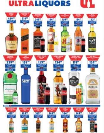 Current Ultra Liquors Catalogue September 2021 | My Catalogue