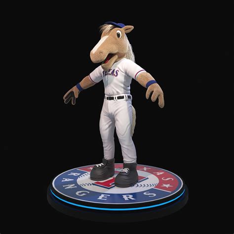 ArtStation - Texas Rangers Mascot