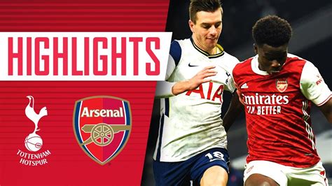 HIGHLIGHTS | Tottenham vs Arsenal (2-0) | Premier League - YouTube