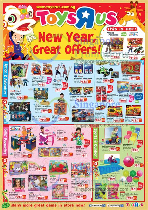 (EXPIRED) Toys “R” Us & Babies “R” Us New Year Offers 24 Jan – 25 Feb 2013