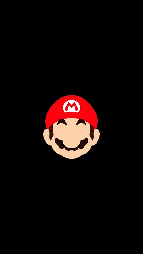 Its a me, mario, nintendo, super mario, black, amoled, HD phone wallpaper | Peakpx