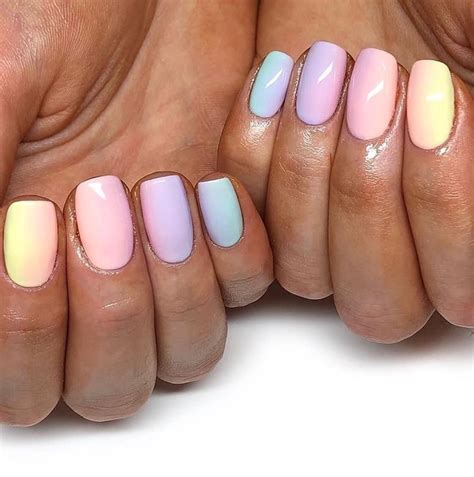 40+ Pretty Pastel Nails For 2021 - The Glossychic