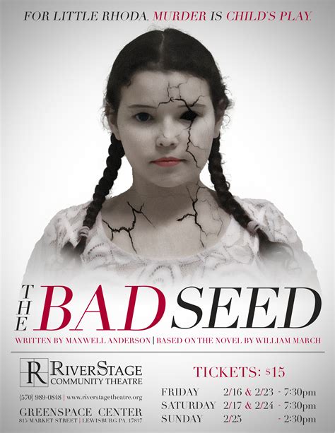 The Bad Seed | RiverStage Community Theatre