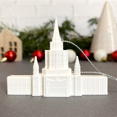 Oakland California Temple Christmas Tree Ornament Church of Jesus ...