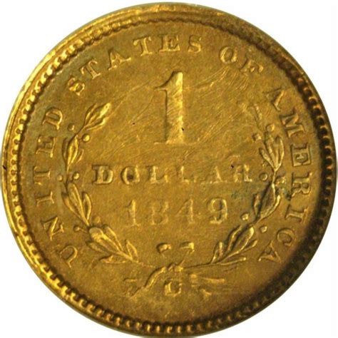 1849 Liberty Head Gold $1 Coin Values and Prices - Past Sales ...