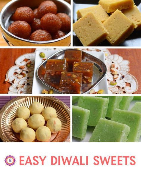Easy Diwali sweets | Indian Diwali sweets - Raks Kitchen