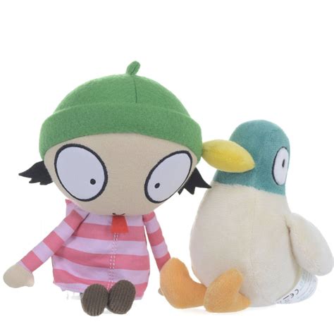 Sarah and Duck Cbeebies Plush with Sound (Small, Assortment): Amazon.ca: Toys & Games | Sarah ...