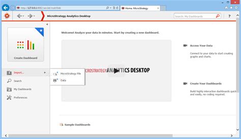 MicroStrategy Analytics Desktop 10.8.0 (10.9.0042.0045) - Download, Review, Screenshots