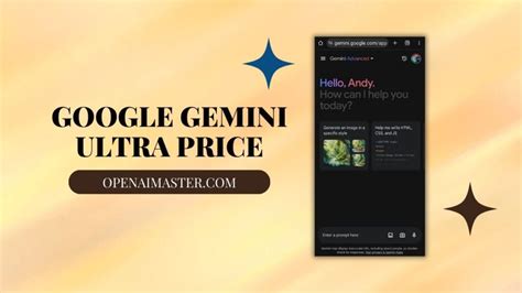 Google Gemini Ultra API Pricing and Details - Open AI Master