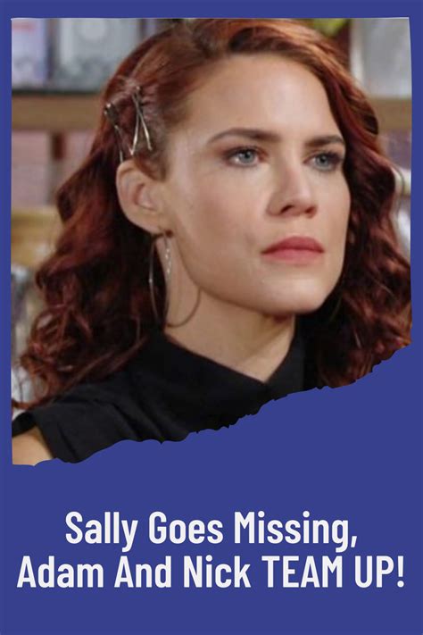 Sally Goes Missing Michelle Stafford, Young And The Restless, Genoa, Newman, Surrender, Sally ...