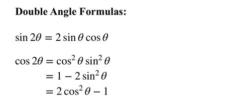 The Double and Triple Angle Formulas Derivation by de Moivre’s Theorem ...