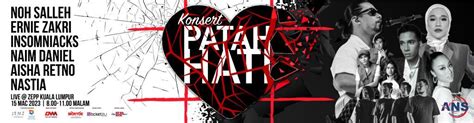 Konsert Patah Hati | Ticket2u