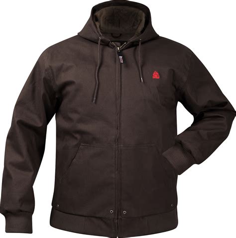 Men's Waterproof Insulated Hooded Work Jacket