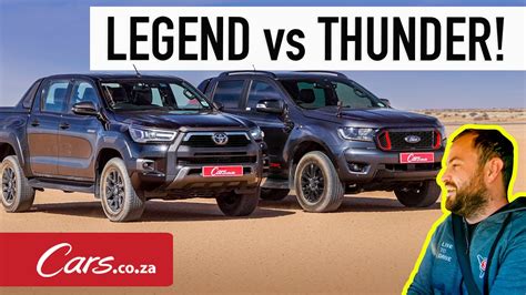 Hilux Legend vs Ranger Thunder - Race! Toyota Hilux 2.8 GD-6 Legend 4x4 ...