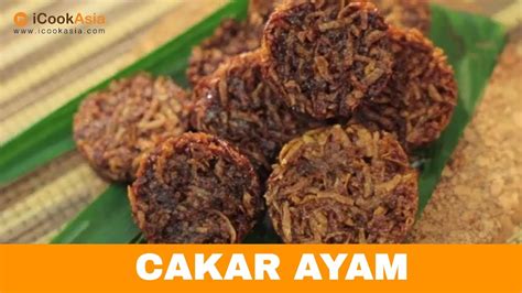 Cara Nak Membuat Kuih Cakar Ayam