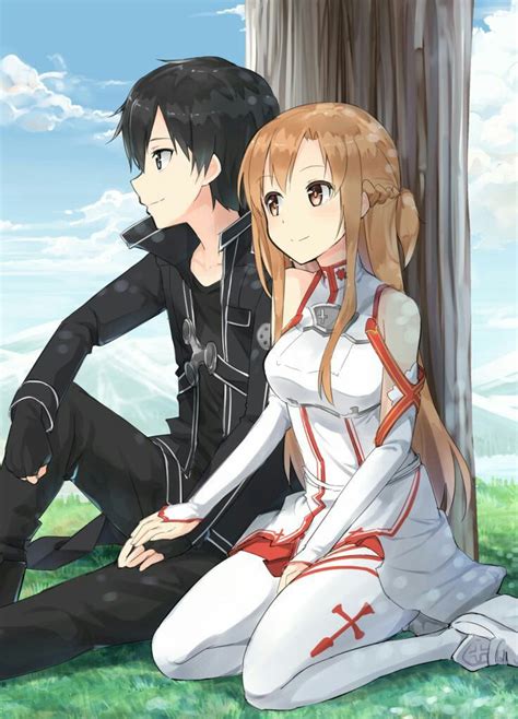 Pin by Karolina Grabowska on Кирито и Асуна Asuna and Kirito | Sword ...