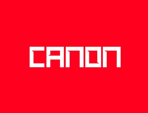 Redesign Canon Logo by Maher Adel on Dribbble