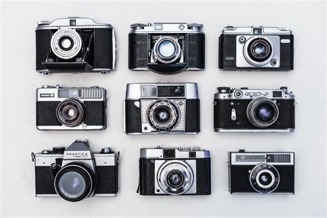 Vintage Camera Collection Royalty Free Photo