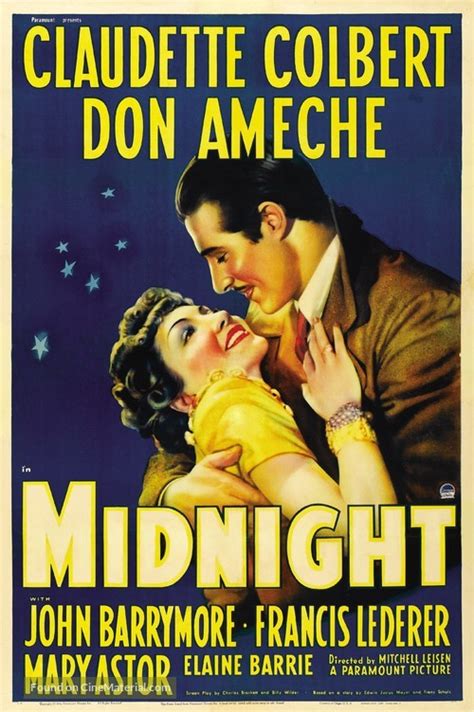 Midnight (1939) movie poster