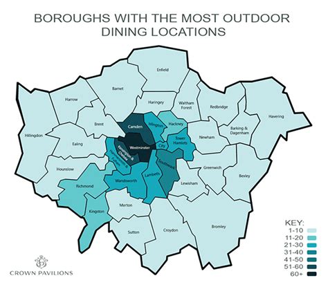 Here's A Map Of London Boroughs With The Most Outdoor Dining Areas