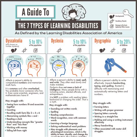 A Guide To the 7 Types of Learning Disabilities | PlaygroundEquipment.com