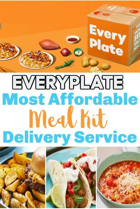 EveryPlate - Affordable Meal Kit Service Delivered To Your Door! | Emily Reviews