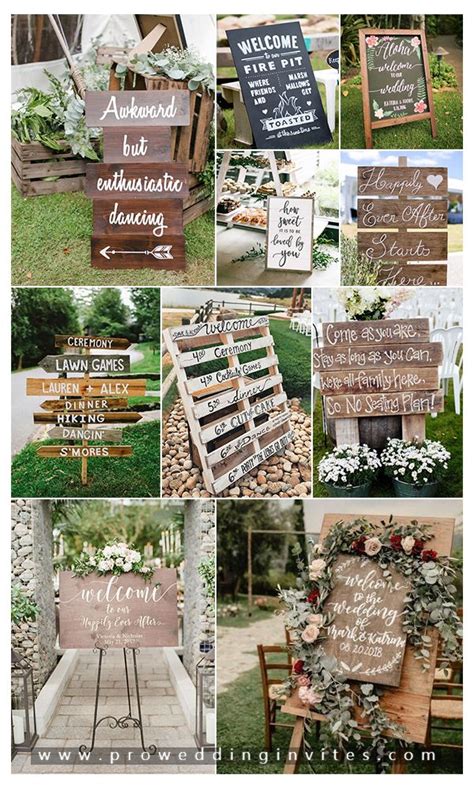 25 Inspiring Wedding Signs Ideas that You Will Absolutely Love | Pallet ...