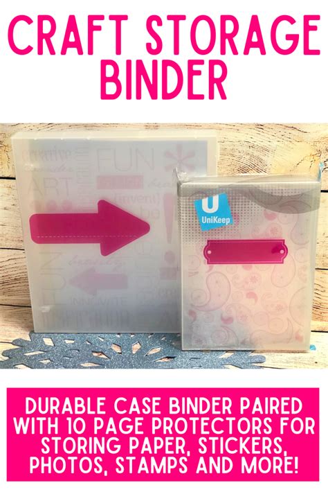 Craft Binder Organizer, Scrapbooking Binder, Photo Album Scrapbooking Ring Binder | Craft ...