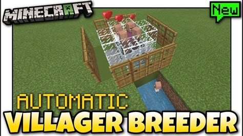 Minecraft - AUTOMATIC VILLAGER FARM [ Tutorial ] MCPE / Xbox / Bedrock ...